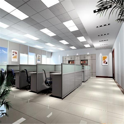 Đèn trần LED 600x600mm Khung nhôm 45W Kết thúc bề mặt văn phòng