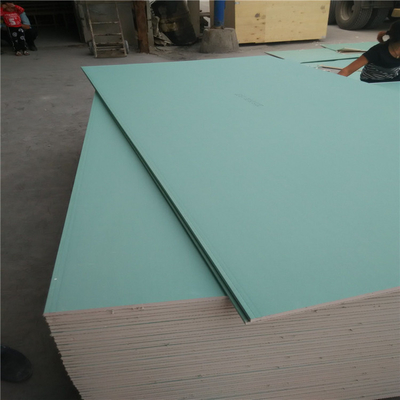 Tấm thạch cao chống ẩm 12,5mm 1200x1800 Mẫu trơn Màu xanh lá cây