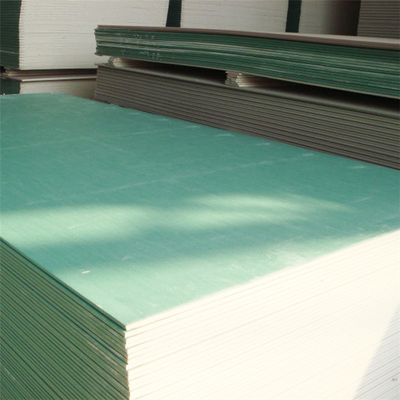 Tấm thạch cao chống ẩm 12,5mm 1200x1800 Mẫu trơn Màu xanh lá cây