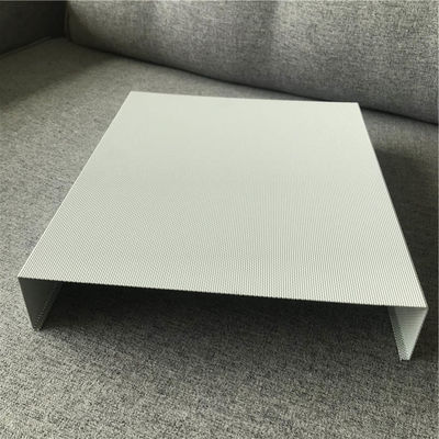 50x150 Lớp trần kim loại nhôm Ultra Micro Perforation U Baffle