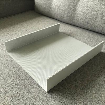 50x150 Lớp trần kim loại nhôm Ultra Micro Perforation U Baffle