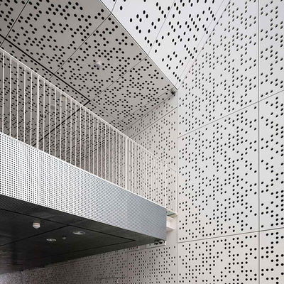 Panel hợp kim nhôm tùy chỉnh Panels mặt tiền lỗ bên ngoài PVDF bảng nhôm cho mặt tiền