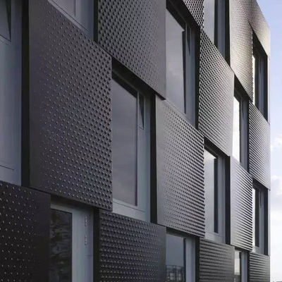 Panel hợp kim nhôm tùy chỉnh Panels mặt tiền lỗ bên ngoài PVDF bảng nhôm cho mặt tiền