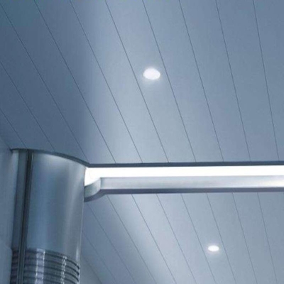 Nhôm Metal C Strip Trần tuyến tính Treo chống cháy Độ dày 0,4mm