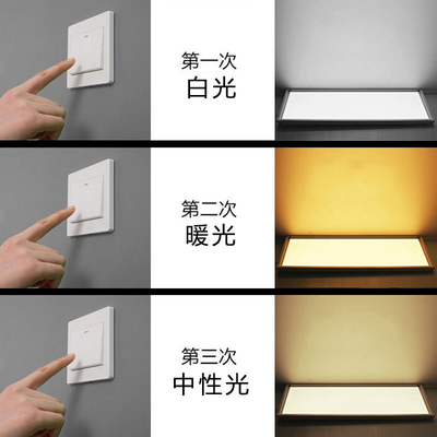 Đèn LED âm trần 3 + 3W Ren hai màu Đường kính 105mm
