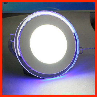 Đèn LED âm trần 3 + 3W Ren hai màu Đường kính 105mm