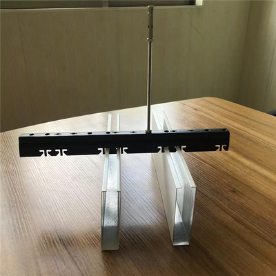 Hệ thống trần treo âm thanh hình chữ U bằng kim loại nhôm 50x100mm
