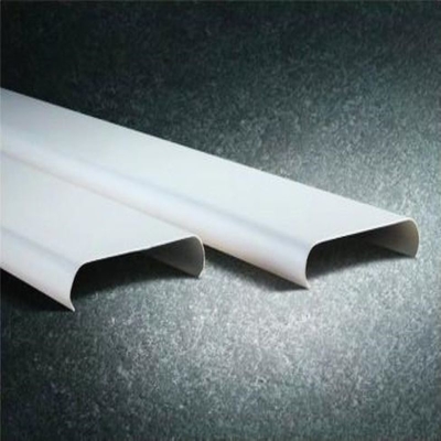 Có thể tháo dỡ U Dải nhôm Kim loại Trần vuông Cạnh trơn Hoa văn