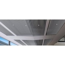 Trần kim loại nhôm màn hình chống cháy 200x3000mm dễ lau chùi