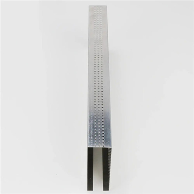 Tấm trần âm thanh bằng kim loại nhôm 40x80mm hình chữ U