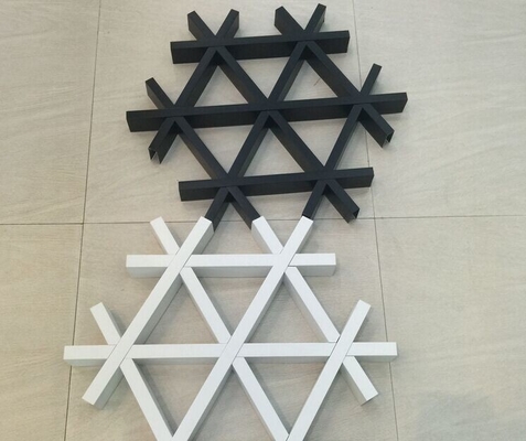 Trần nhôm lưới 100x100mm chống cháy Độ dày 0,4mm