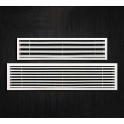 Bộ khuếch tán không khí bằng kim loại hợp kim nhôm Sun Louver 10869x180mm cho phòng hội nghị