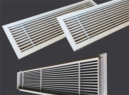 Bộ khuếch tán không khí bằng kim loại hợp kim nhôm Sun Louver 10869x180mm cho phòng hội nghị