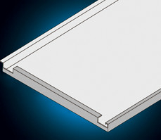 Móc 1500 * 4000mm trên trần kim loại nhôm veneer cho ga tàu điện ngầm