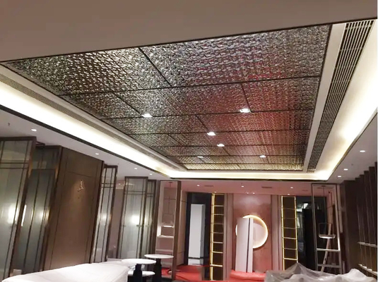 Trần nhôm kim loại 30 mm Thép mạ kẽm Móc treo nước trên trần 600 * 1320mm