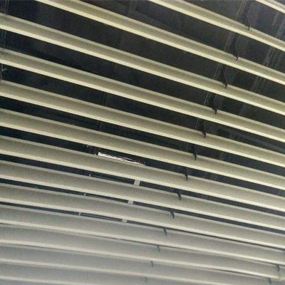 Trần màn hình nhôm B chống cháy 200x3000mm để trang trí tường ngoại thất