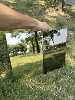 Gạch trần thép không gỉ 600x600 Gương Lắp đặt trong Gạch trần tiêu âm