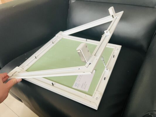 600x600 Metal Wall Access Panel Aluminum Frame Touch Latch Lock