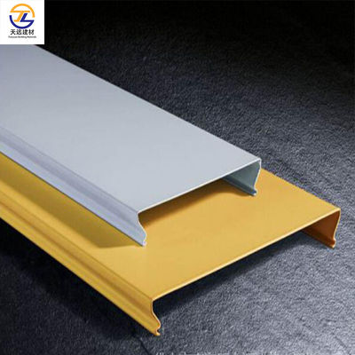 Powder Coated Aluminum Metal Ceiling Heat Insulation​ Office Building Aluminium Slat Ceiling