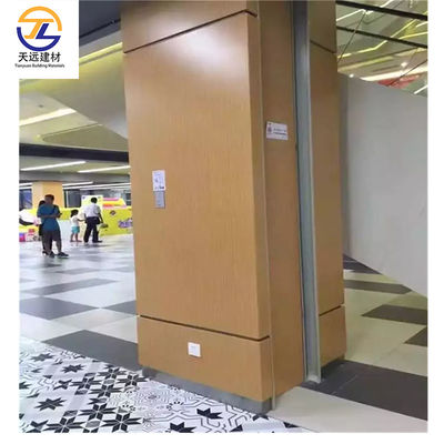 Ống chống thấm nhôm khối tường trang trí OEM nhôm Composite Panel gỗ kết thúc