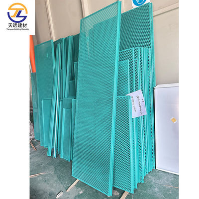 1100 3003 5005 Mảng hồ sơ nhôm đồ trang trí gỗ gia tăng bên ngoài tường