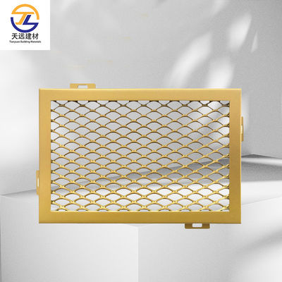 Bụi bọc kim loại nhôm dải slates trần giả cho tòa nhà văn phòng cách nhiệt